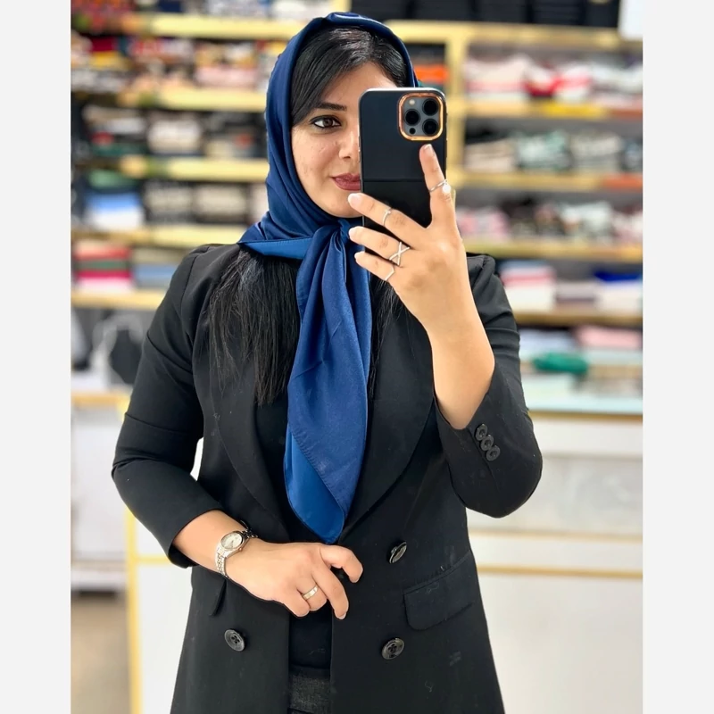 روسری ساتن وارداتی قواره 100
