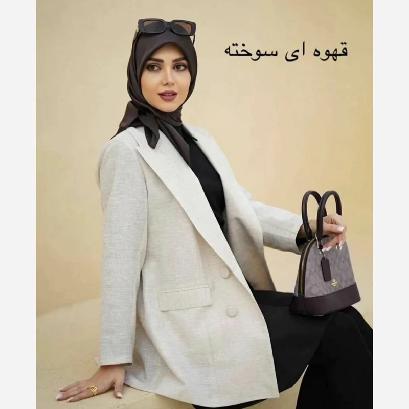 روسری ساتن ابریشم وارداتی  قواره 95