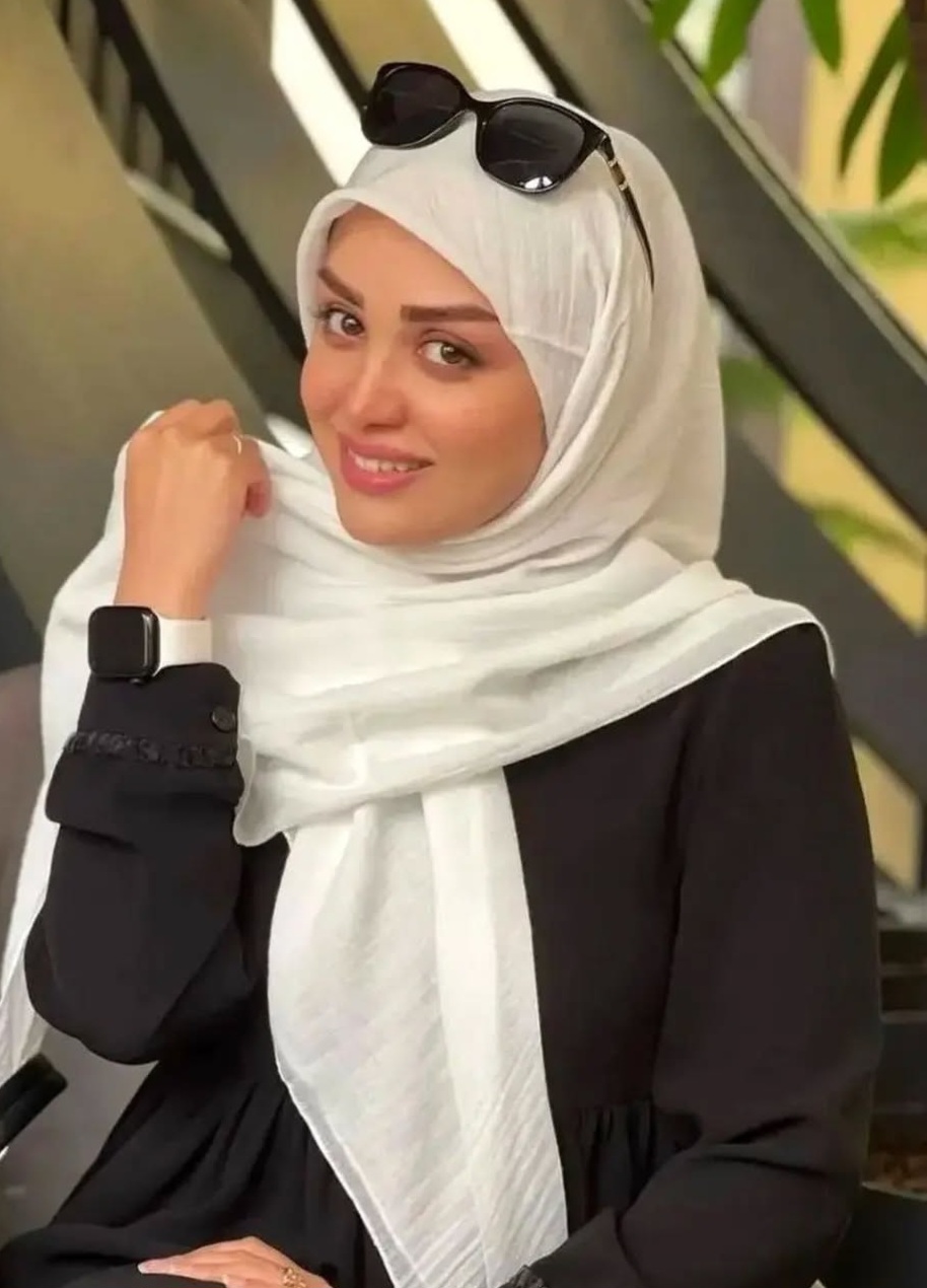 روسری نخ اسلپ منگوله دار قواره ۱۴۰ رنگ سفید