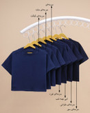 تیشرت بچگانه دورس نخ پنبه سایز ۳۵
